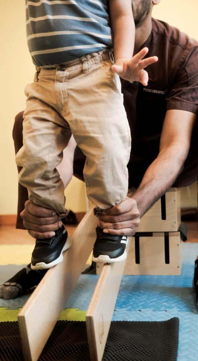 physiotherapy session