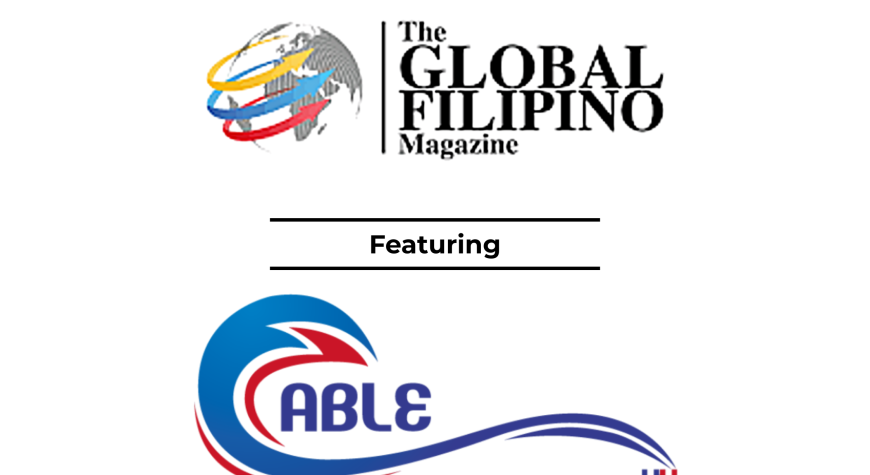ABLE UK Featured in The Global Filipino Magazine- Celebrate Hope & Growth With ABLE UK