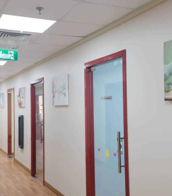 Oral placement and feeding therapy department at ABLE UK Dubai